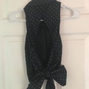 Jack Wills tie back top